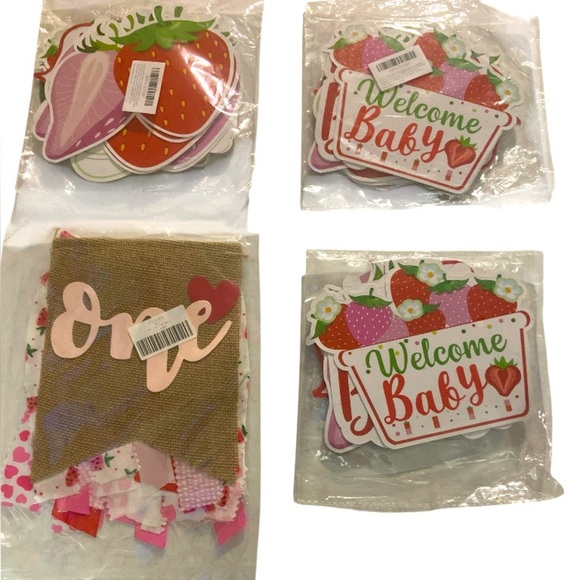 Other - Baby shower decorations (sweet one) new!!